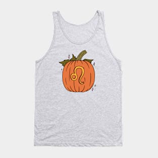 Leo Pumpkin Tank Top